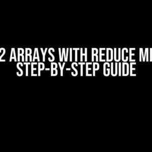 Create 2 Arrays with Reduce Method: A Step-by-Step Guide